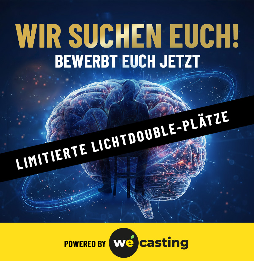 Als Lichtdouble bewerben